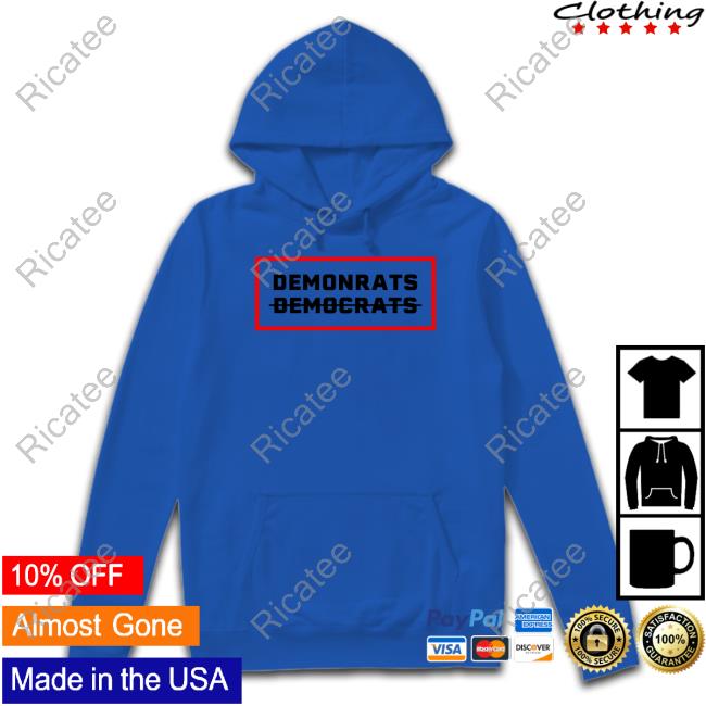 Official Elijah Schaffer Demonrats No Democrats Shirt Official Elijah Schaffer Demonrats No Democrats Shirt