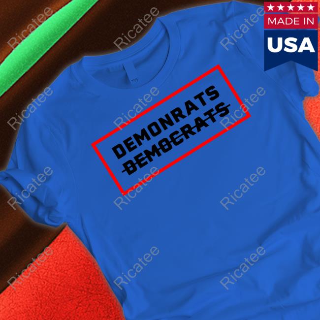 Official Elijah Schaffer Demonrats No Democrats Shirt Official Elijah Schaffer Demonrats No Democrats Shirt