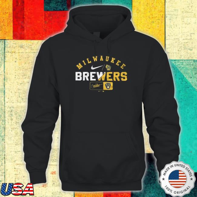 Milwaukee Brewers Slash Logo Team shirt Milwaukee Brewers Slash Logo Team shirt