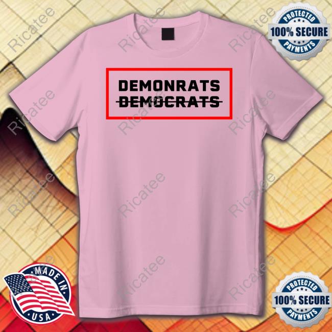 Official Elijah Schaffer Demonrats No Democrats Shirt Official Elijah Schaffer Demonrats No Democrats Shirt