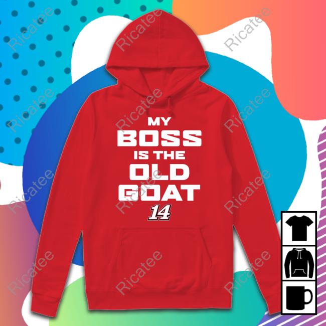 14 Chase Briscoe My Boss Is The Old Goat Funny T Shirt