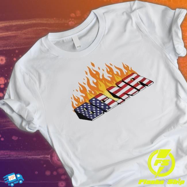 Official Music And Merch Flame Logo White shirt Official Music And Merch Flame Logo White shirt