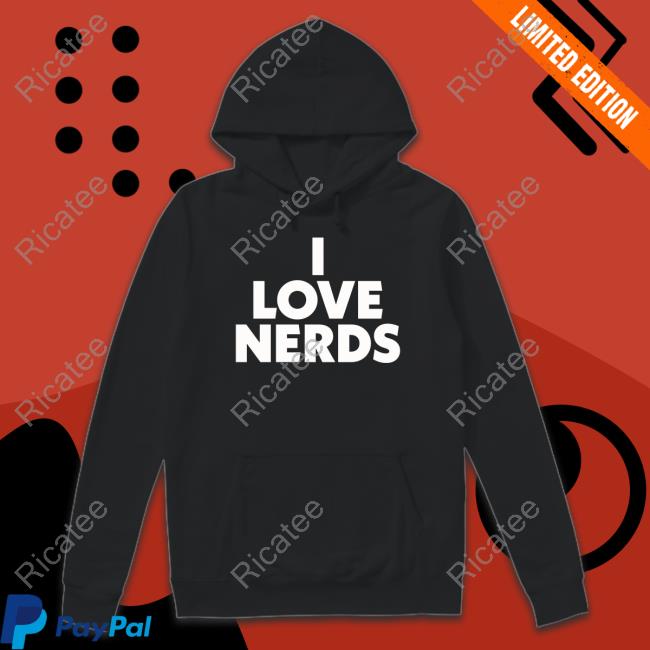 Kim Kardashian Wearing I Love Nerds At The Lakers Game Shirt Kim Kardashian Wearing I Love Nerds At The Lakers Game Shirt