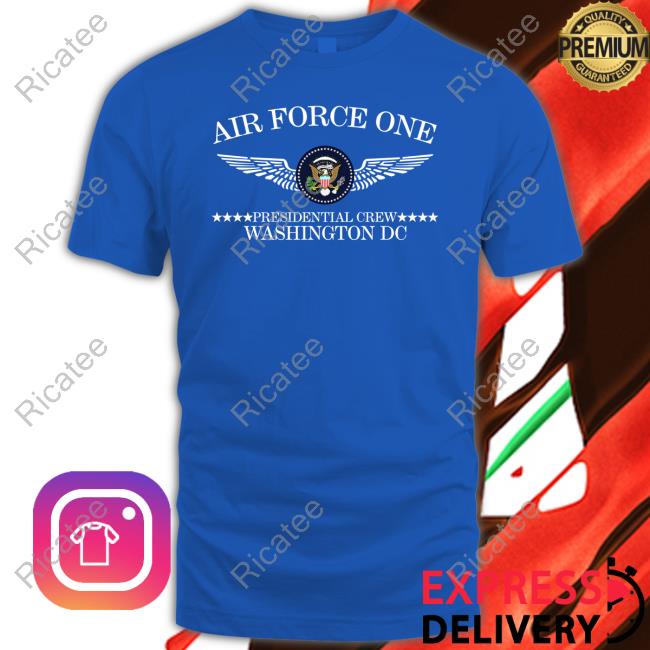 4Mischief Air Force One Presidential Crew Washington Dc New Shirt