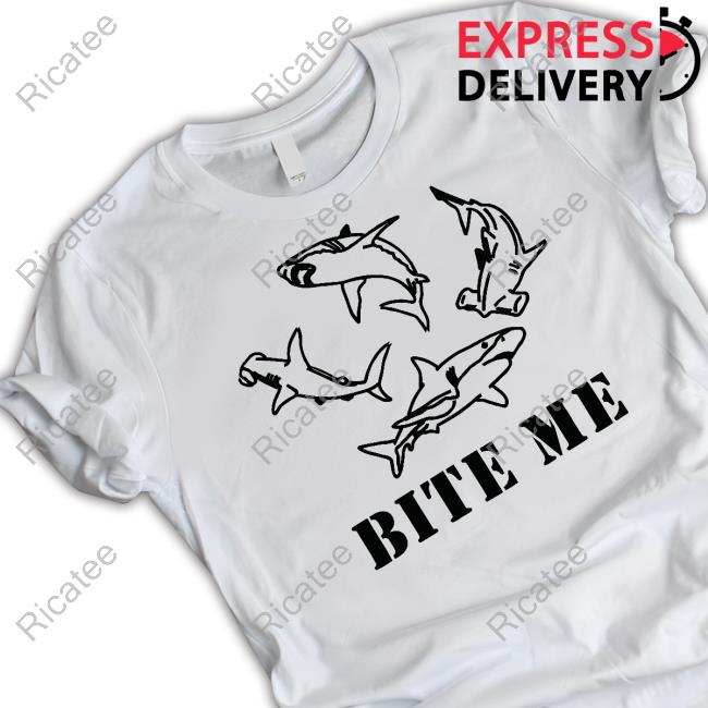 Hoesforclothes Store Bite Me Shark Hoodie Hoesforclothes Store Bite Me Shark Hoodie