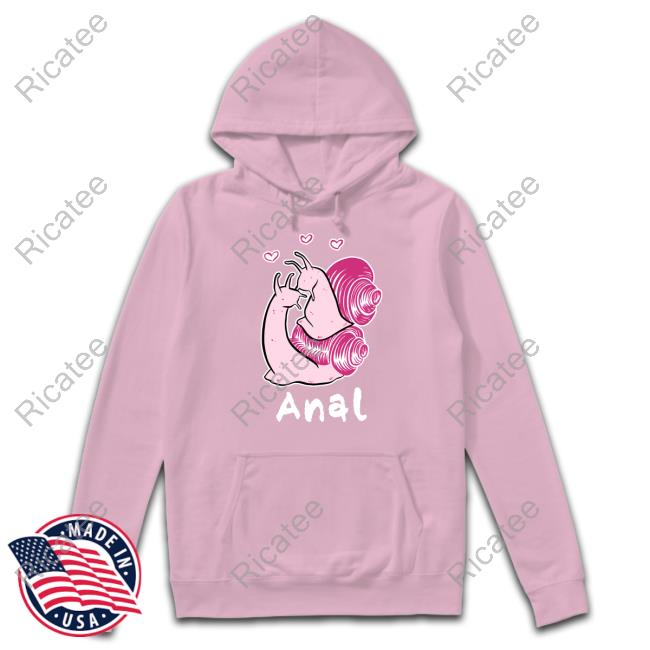 Iaamtink Anal Safety Snails Hoodie Iaamtink Anal Safety Snails Hoodie
