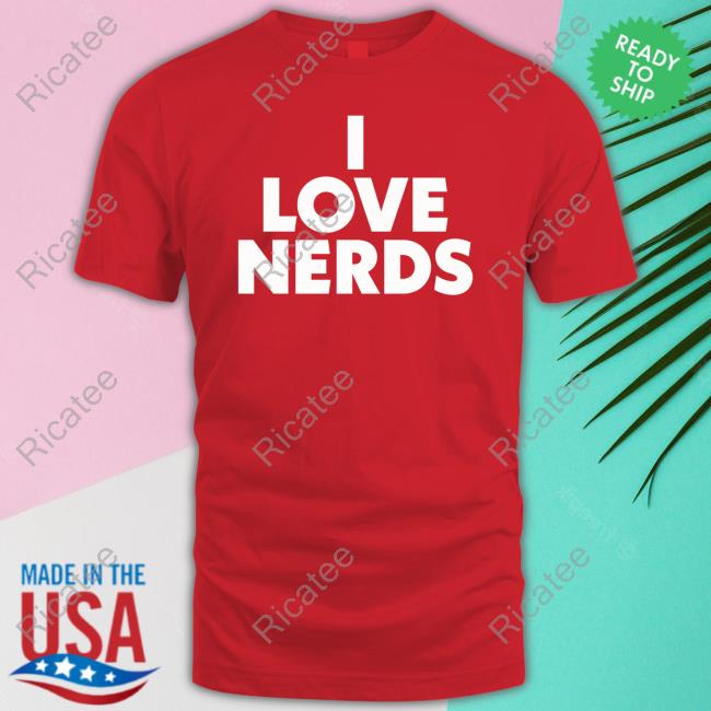 Kim Kardashian Wearing I Love Nerds At The Lakers Game Shirt Kim Kardashian Wearing I Love Nerds At The Lakers Game Shirt