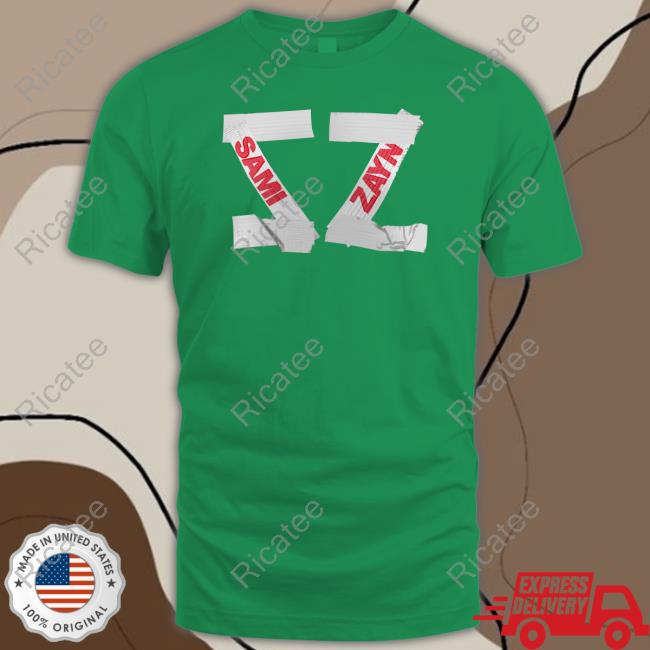 Wwe Sami Zayn Duct Tape T-Shirt Wwe Sami Zayn Duct Tape T-Shirt