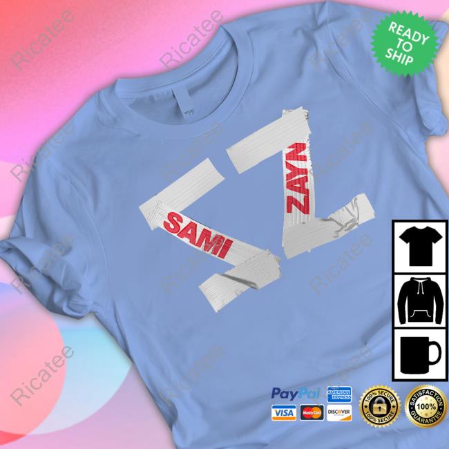 Wwe Sami Zayn Duct Tape T-Shirt Wwe Sami Zayn Duct Tape T-Shirt