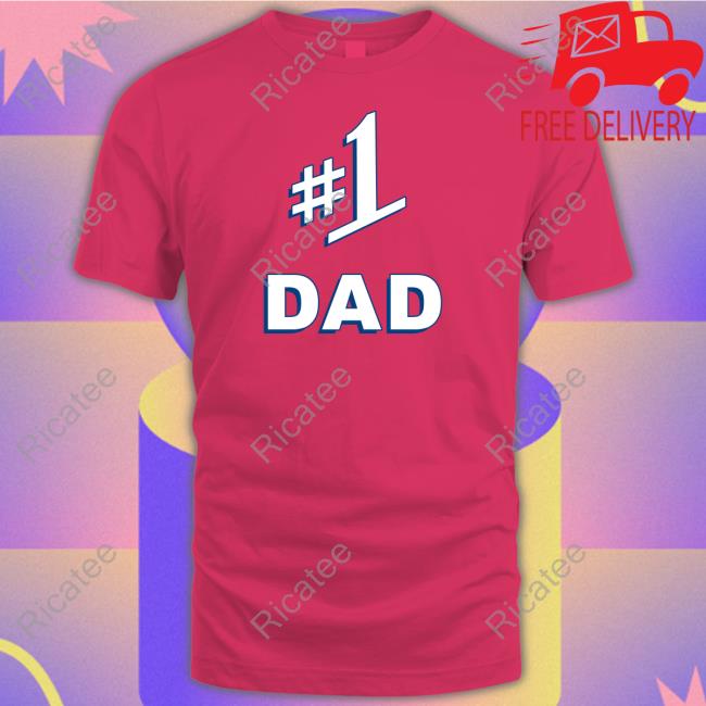 #1 Dad T-Shirt