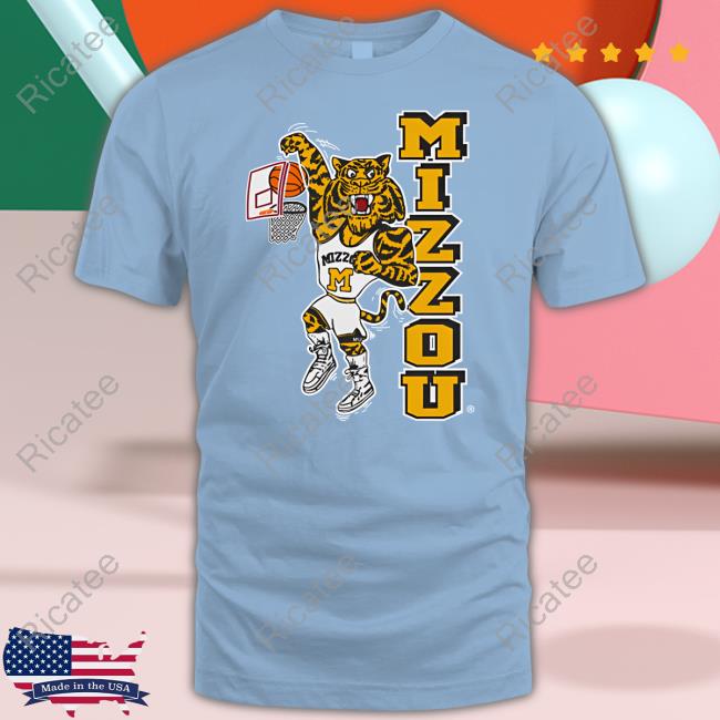 Dennis Gates Missouri Dunking Tiger Funny T Shirt 19Nine