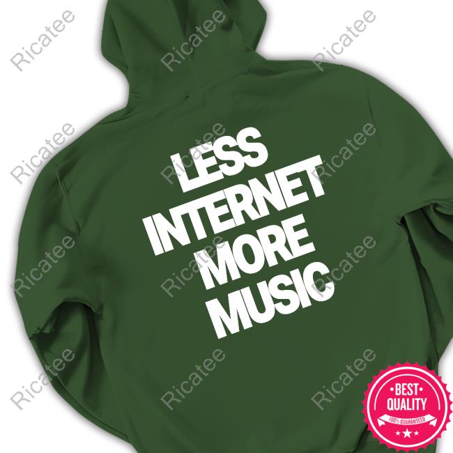 Bijou Less Internet More Music Sweatshirt Bijou Less Internet More Music Sweatshirt