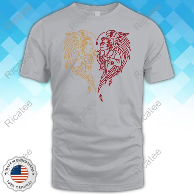 Official Good Omens Cwowley Kelch A Toast To The World Hoodie Official Good Omens Cwowley Kelch A Toast To The World Hoodie