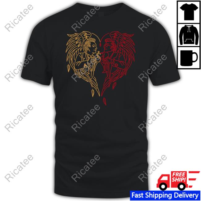 Official Good Omens Cwowley Kelch A Toast To The World Hoodie Official Good Omens Cwowley Kelch A Toast To The World Hoodie