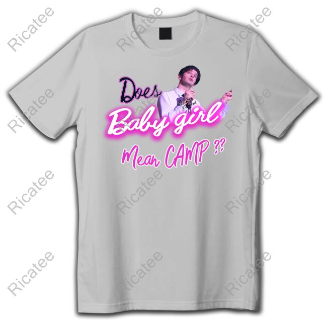 Jas Apparel Matty Does Baby Girl Mean Camp T Shirt Jas Apparel Matty Does Baby Girl Mean Camp T Shirt