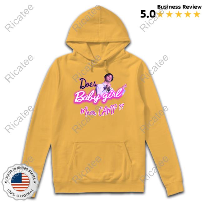 Jas Apparel Matty Does Baby Girl Mean Camp T Shirt Jas Apparel Matty Does Baby Girl Mean Camp T Shirt