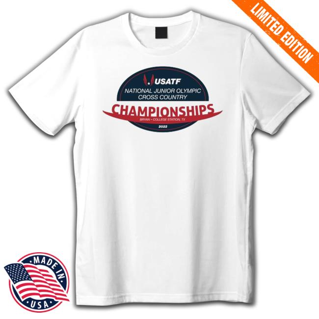 2022 Usatf National Junior Olympic Cross Country Championships Logo T-Shirt