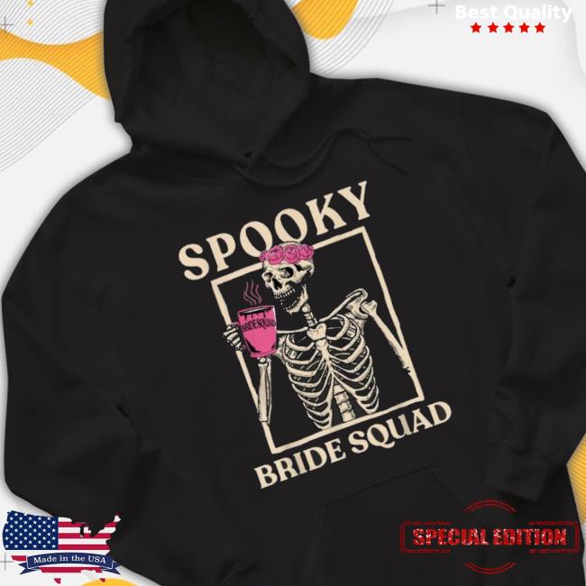 Official Spooky Bride Squad Skeleton Halloween New Shirt Official Spooky Bride Squad Skeleton Halloween New Shirt