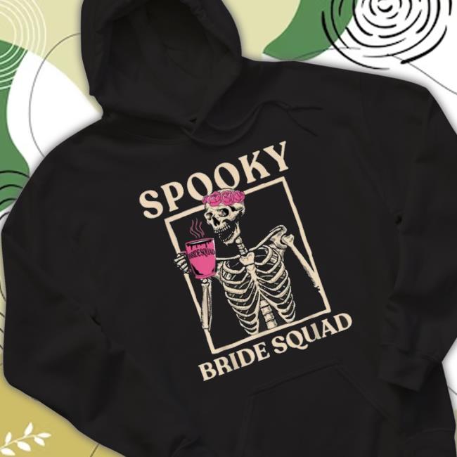 Official Spooky Bride Squad Skeleton Halloween New Shirt Official Spooky Bride Squad Skeleton Halloween New Shirt