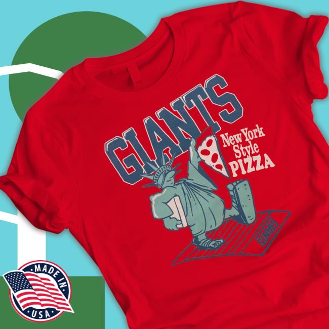 Flavortown New York Giants Style Pizza Shirt Flavortown New York Giants Style Pizza Shirt