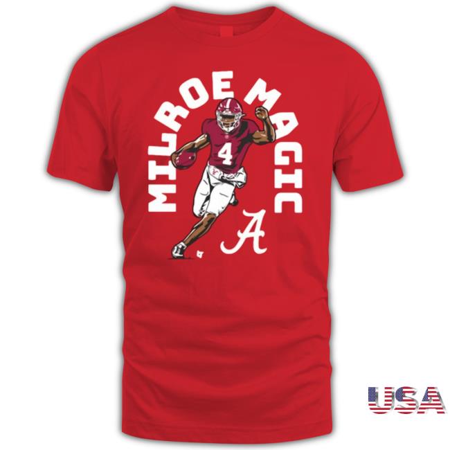 Alabama Football Jalen Milroe Magic Long Sleeve