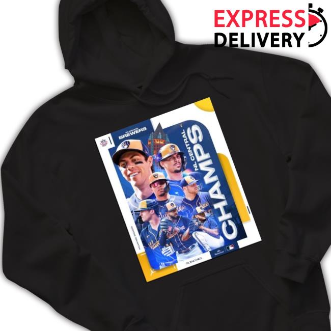 Milwaukee Brewers Clinched 2023 Nl Central Division Champions T Shirt Milwaukee Brewers Clinched 2023 Nl Central Division Champions T Shirt