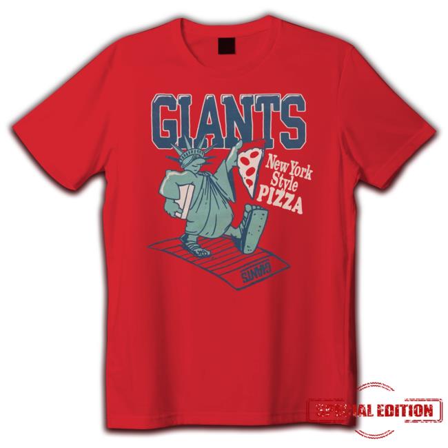 Flavortown New York Giants Style Pizza Shirt Flavortown New York Giants Style Pizza Shirt