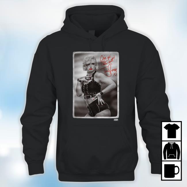 Aew Store Toni Storm Chin Up! Tits Out Sweatshirt