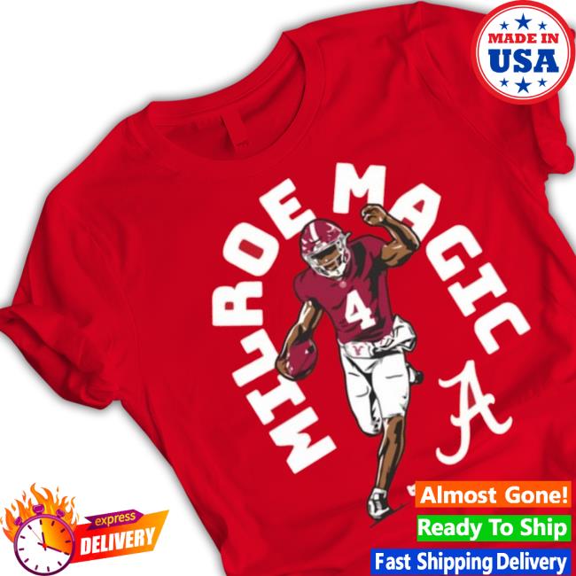 Alabama Football Jalen Milroe Magic Long Sleeve