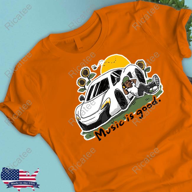 Music Is Good Merch The Flower Patch Shirt