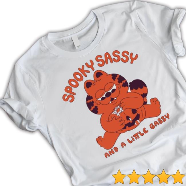 Trending Garfield Spooky Sassy And A Little Gassy New Shirt