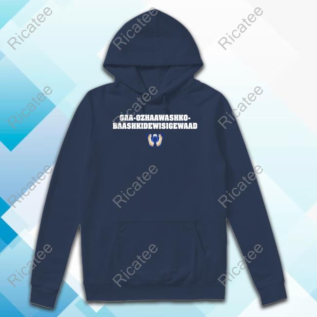 Coach O'shea Wearing Gaa-Ozhaawashko-Baashkidewisigewaad Hooded Sweatshirt Winnipeg Blue Bombers