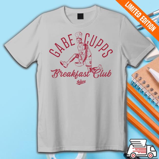 Indiana Merch Gabe Cupps Breakfast Club Sweater Indiana Merch Gabe Cupps Breakfast Club Sweater