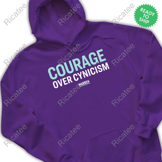 Official Courage Over Cynicism Hooded Sweatshirt