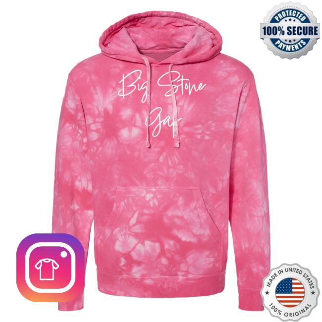 Official Hometown Apparel Clothing Merch Big Stone Gap Virginia Freestyle Tie-Dye Crew S - 5XL Tie Dye Pink / White