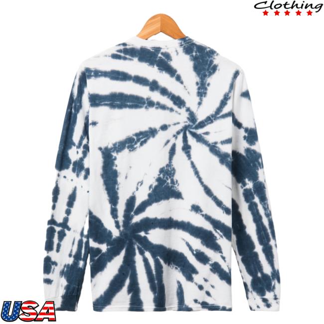 Official Junk Food Apparel Clothing Store Shop Junkfoodclothing St. Louis Cardinals Game Time Tie Dye Long Sleeve Shirts True Black Tie-Dye