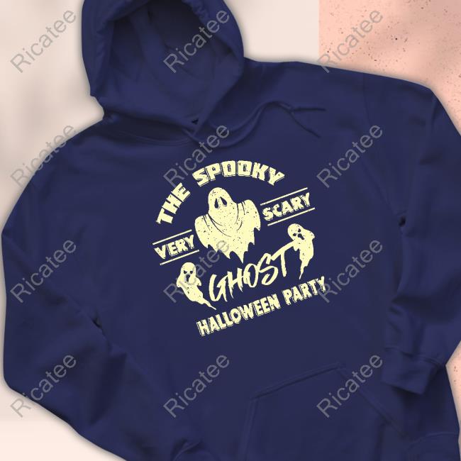 Official The Spooky Very Scary Ghost Halloween Party Shirts