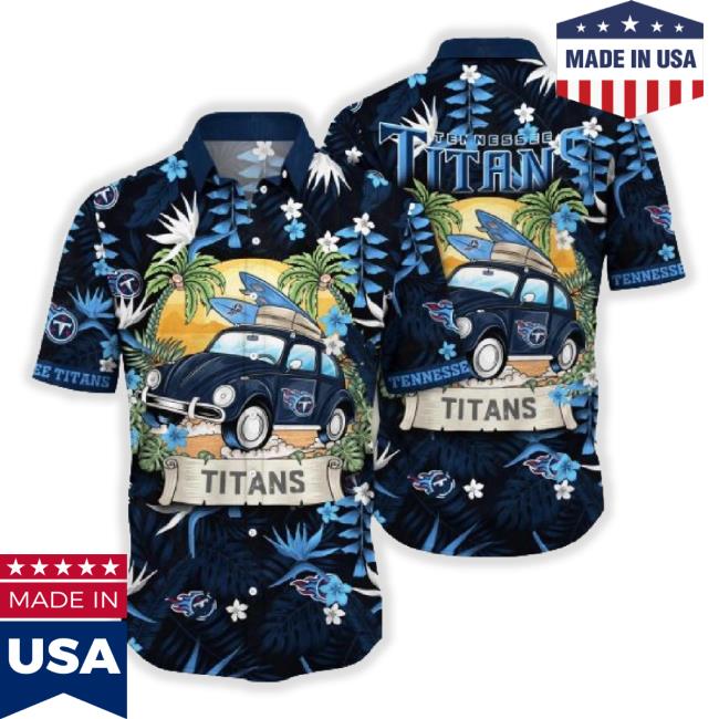 Official Tennessee Titans Nfl Flower Hawaiian Hoodie Sweatshirt For Men Women Unique Gift For Fans