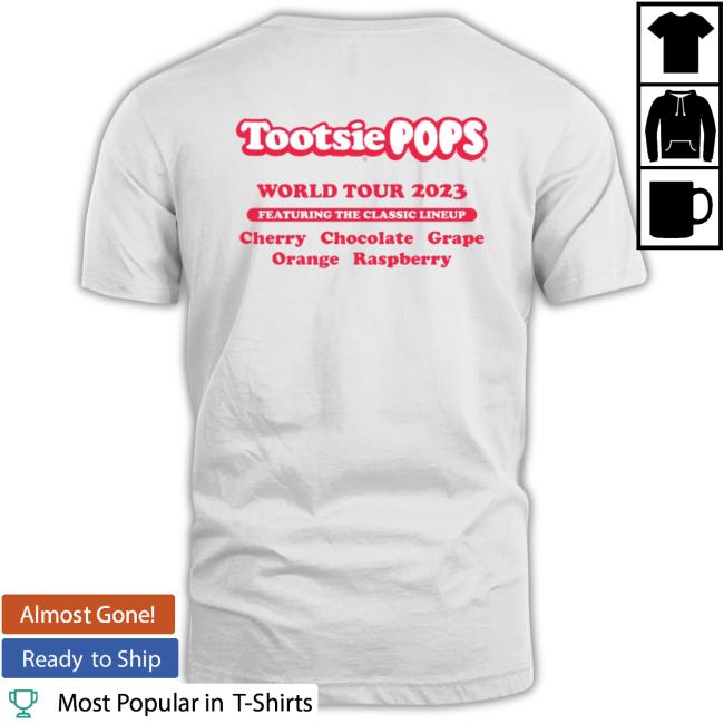 Trending Tootsie Roll Tootsie Pops New Flavors World Tour 2023 Unisex Sweatshirt