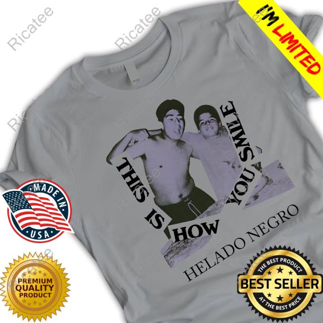 Ambient Inks This Is How You Smile Helado Negro T Shirts