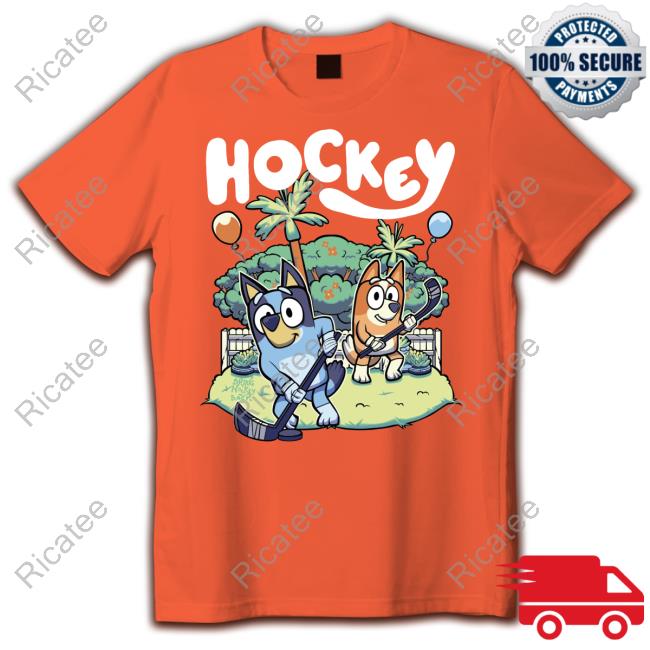 Hockey Bluey Hoodie