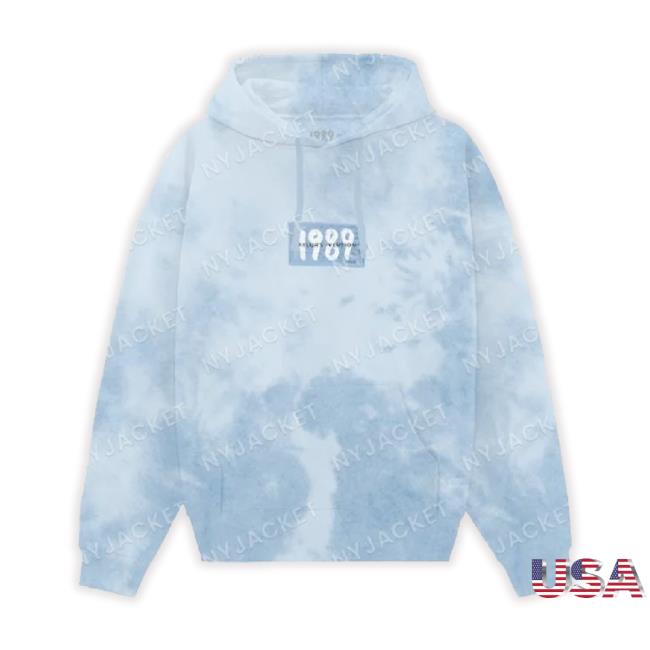 1989 Taylor’S Version Blue Tie Dye Sweatshirt