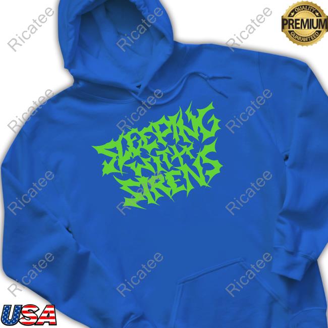 Official Sirens Merch Sleeping With Sirens Metal Logo Tee Official Sirens Merch Sleeping With Sirens Metal Logo Tee