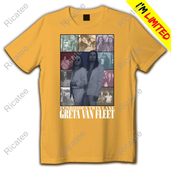Tawm Free Palestine Forbidden Twin Lane Greta Van Fleet Tee Shirts