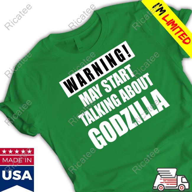 Official Warning May Start Talking About Godzilla Hooded Sweatshirt Gadzooks_54