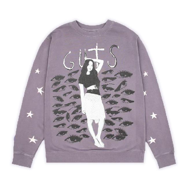 Official Olivia Rodrigo Merch Store Guts Pullover New Shirt Oliviarodrigo Store