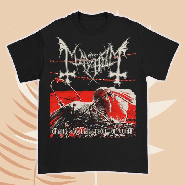 Official Kings Road Merch Store Grand Declaration Of War Sweaters (Black) Mayhem Kingsroadmerch