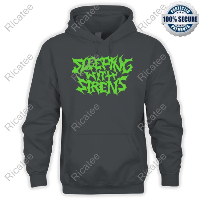 Official Sirens Merch Sleeping With Sirens Metal Logo Tee Official Sirens Merch Sleeping With Sirens Metal Logo Tee