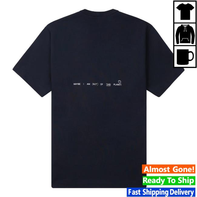 Original Capsule Merch Store Helmut Lang Space Logo Hoodie | Black Capsule Shop