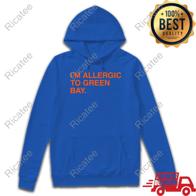 Obviousshirts I'm Allergic To Green Bay New Shirt